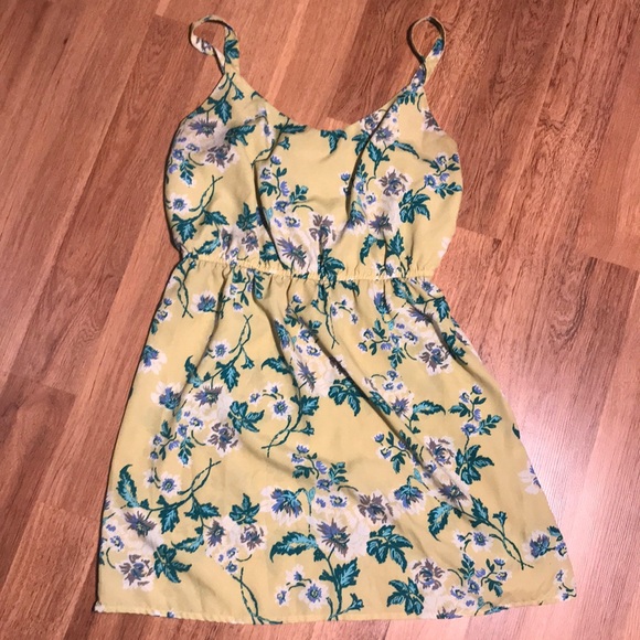 Yellow ☀️ Tank Floral Sundress - Picture 1 of 4